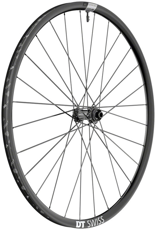 DT Swiss HE 1800 Spline Front Wheel - 700 12 x 110mm Center-Lock Black-Goodwynn's