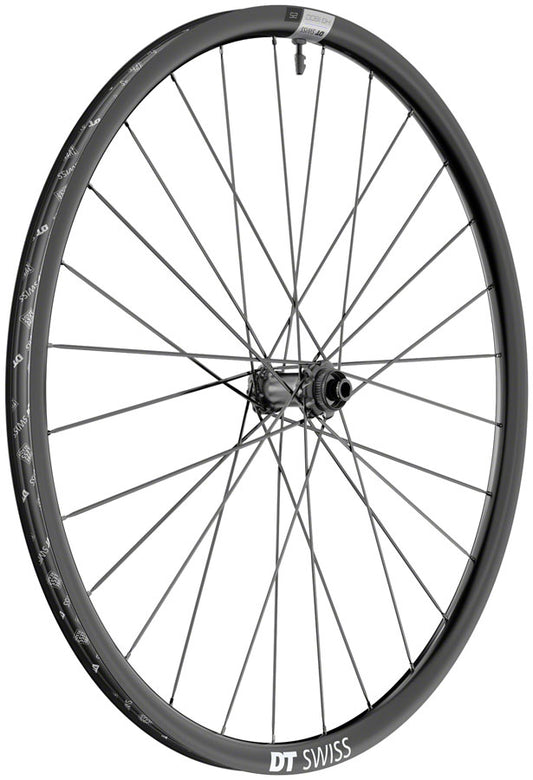 DT Swiss HG 1800 Spline Front Wheel - 700 12 x 100mm Center-Lock Black-Goodwynn's