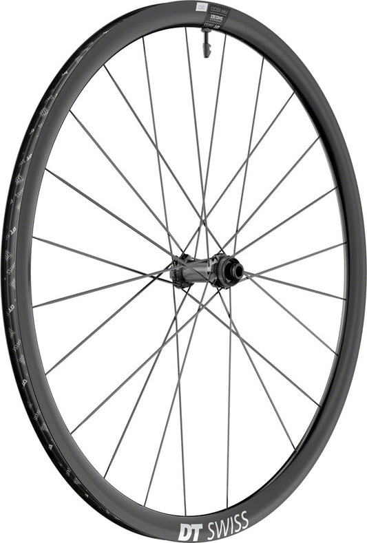 DT Swiss AR 1600 Spline 30 Front Wheel - 700c 12 x 100mm Center-Lock Black-Goodwynn's