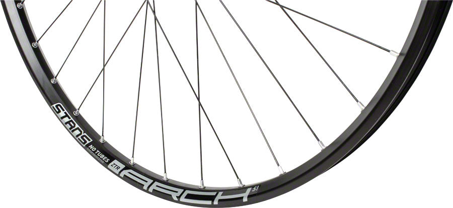 Stans No Tubes Arch S1 Front Wheel - 29" 15 x 100mm 6-Bolt Black-Goodwynn'sGoodwynn's