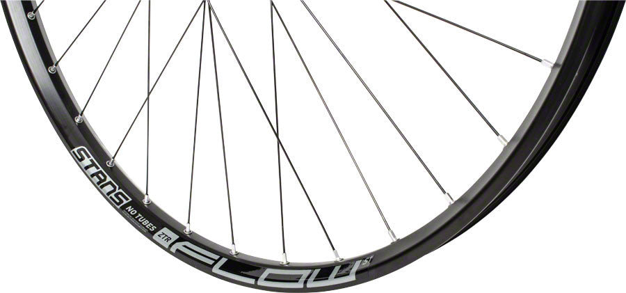 Stans No Tubes Flow S1 Front Wheel - 29" 15 x 100mm 6-Bolt Black-Goodwynn'sGoodwynn's