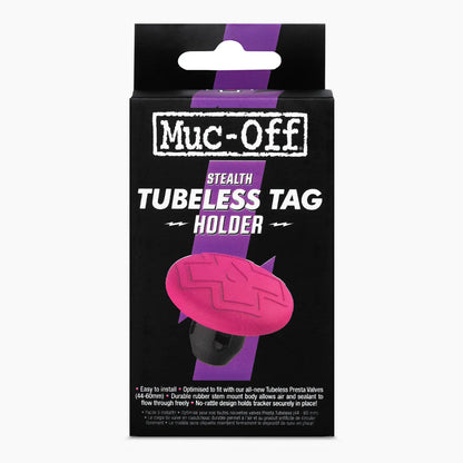 Muc-Off Tubeless Tag Holder & 44mm Valve Kit