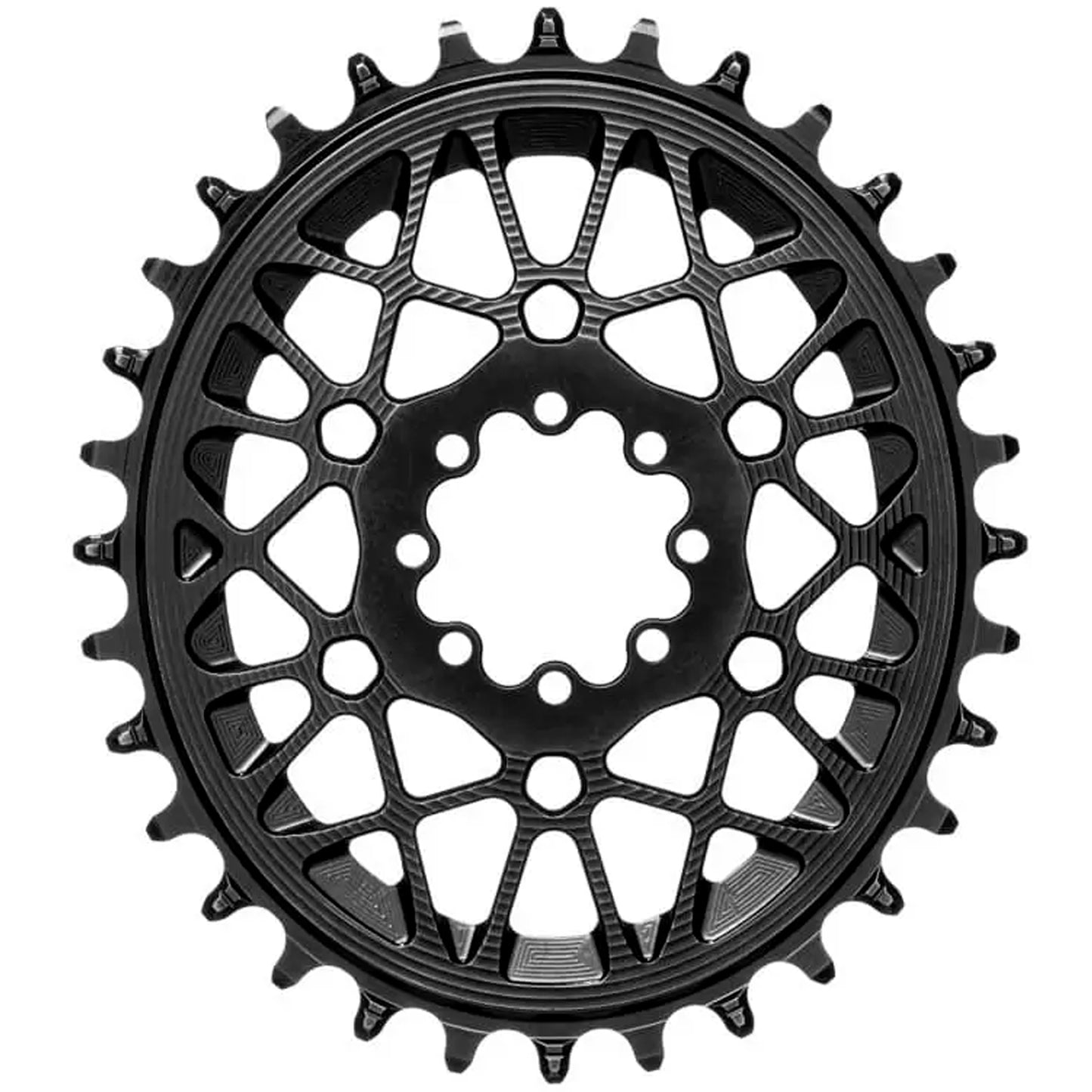 Absolute Black Oval SRAM T-Type DM 8-Hole Boost Chainring 34T Blk