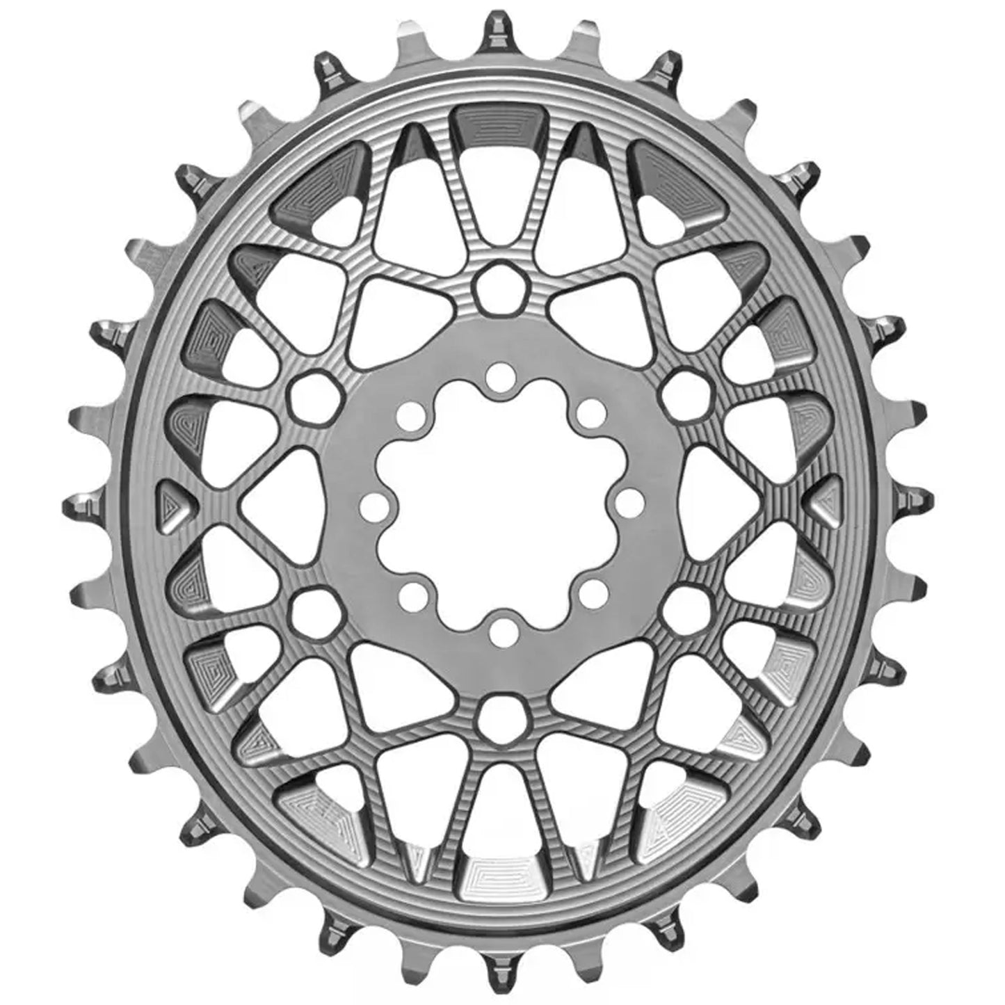 Absolute Black Oval SRAM T-Type DM 8-Hole Boost Chainring 36T Titan