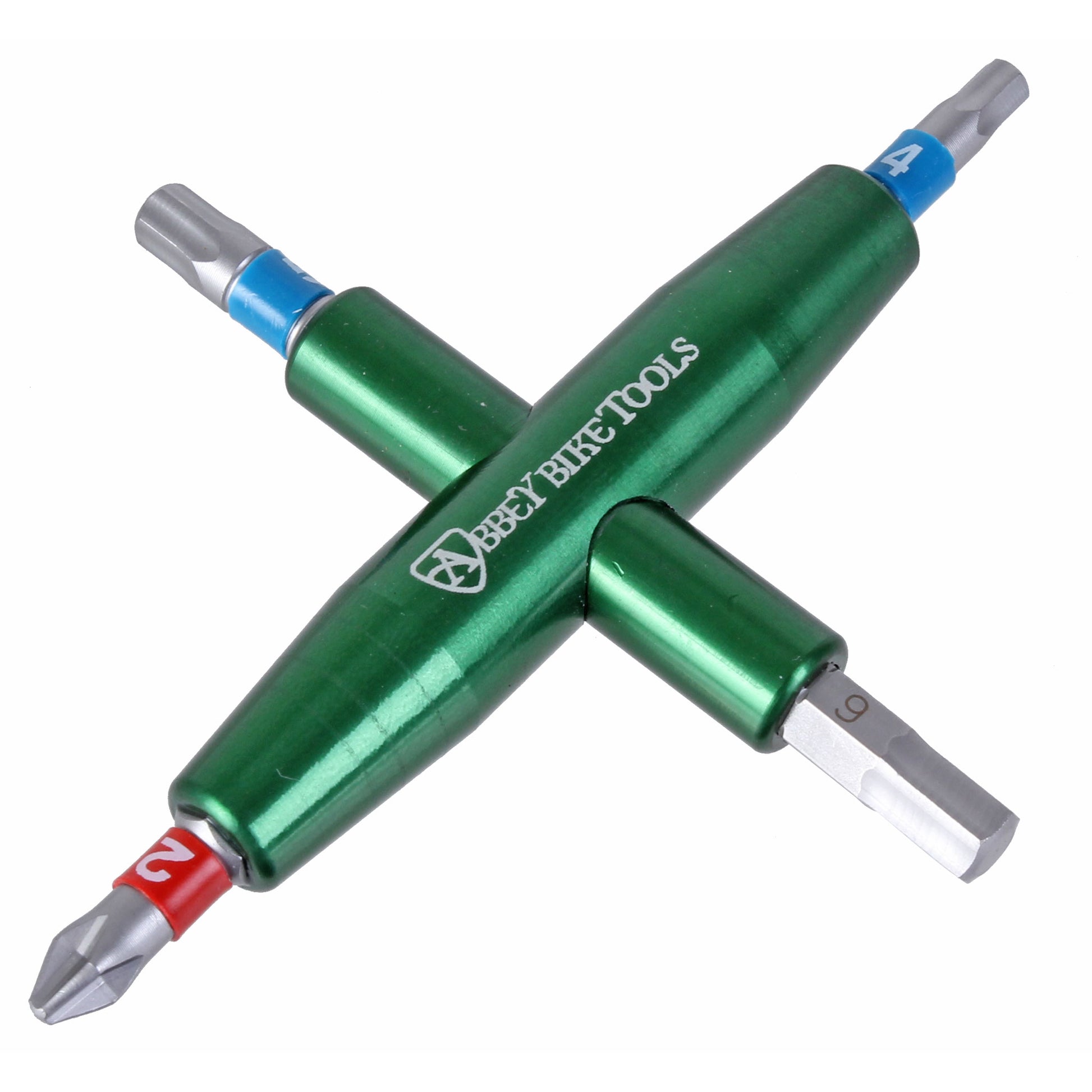 Abbey Tools 4-Way Multi-Tool with 4 5 6 #2 Jis Bits-Goodwynn'sGoodwynn's