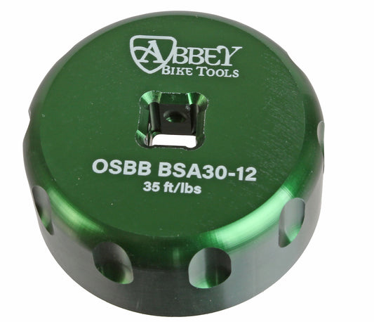Abbey Tools Bottom Bracket Socket - BSA30 12 Notch/Single Sided-Goodwynn's