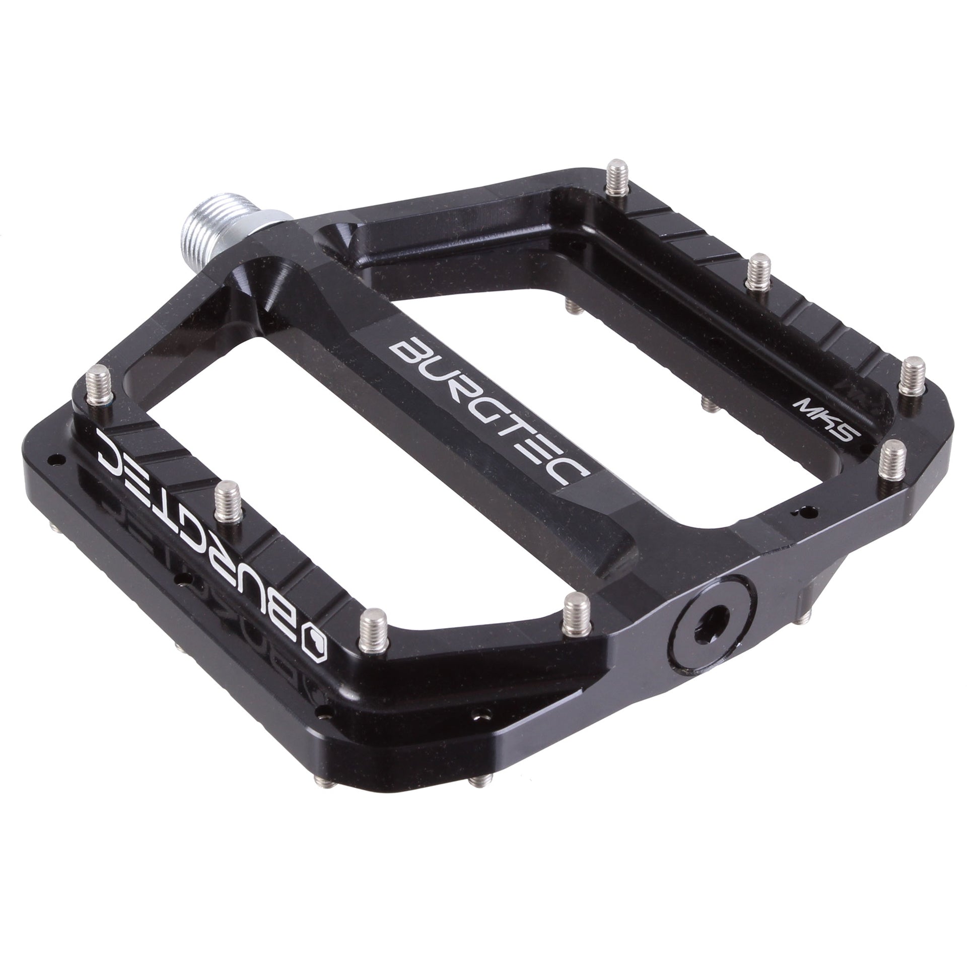 Burgtec Penthouse MK5 Pedals CrMo - Black-Goodwynn'sGoodwynn's