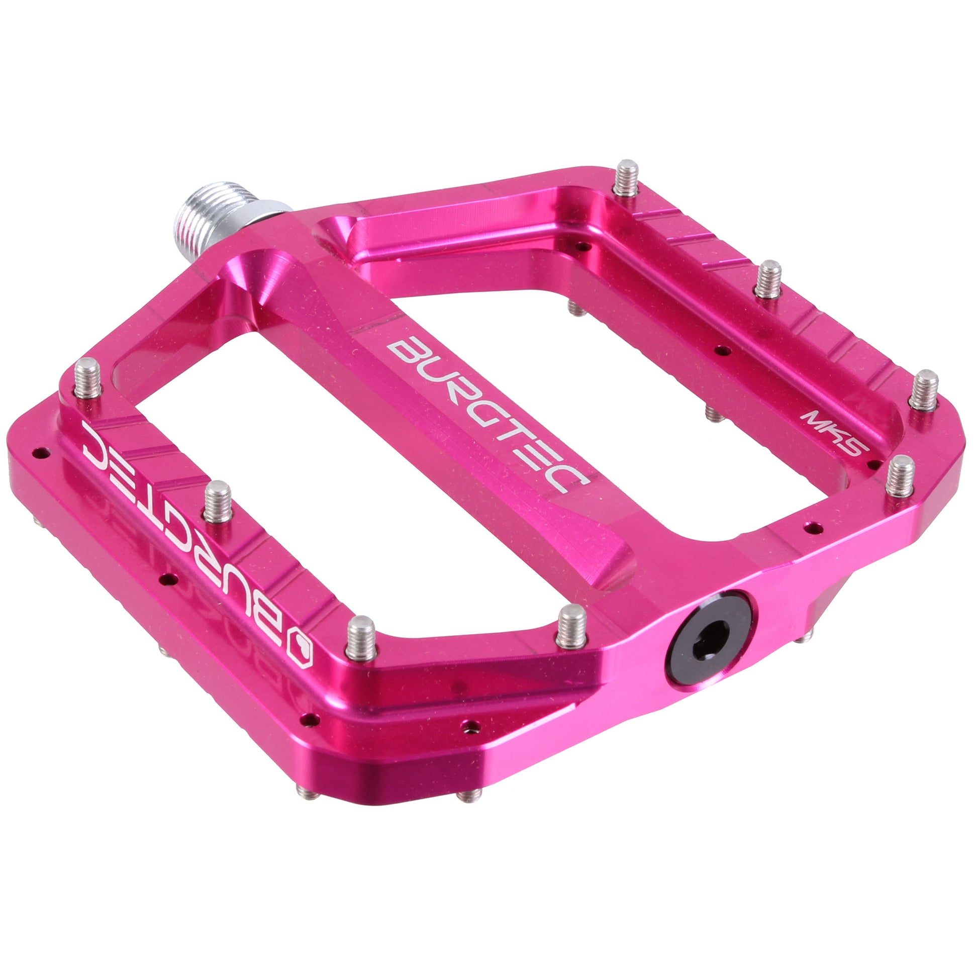 Burgtec Penthouse MK5 Pedals CrMo - Toxic Pink-Goodwynn'sGoodwynn's