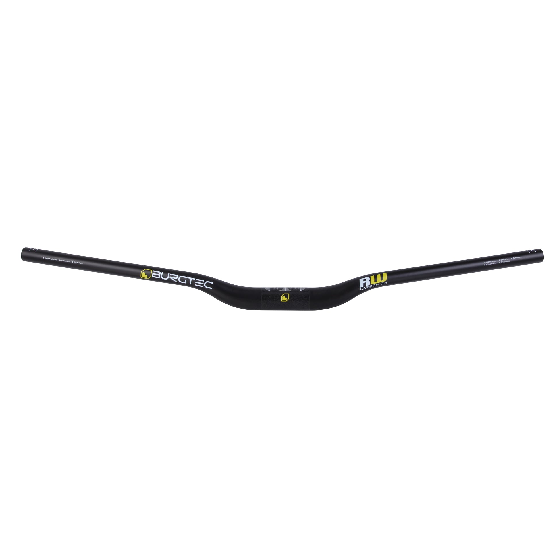 Burgtec Ride Wide Carbon DH Riser Bar (35) 30/800mm - UD Blac-Goodwynn'sGoodwynn's