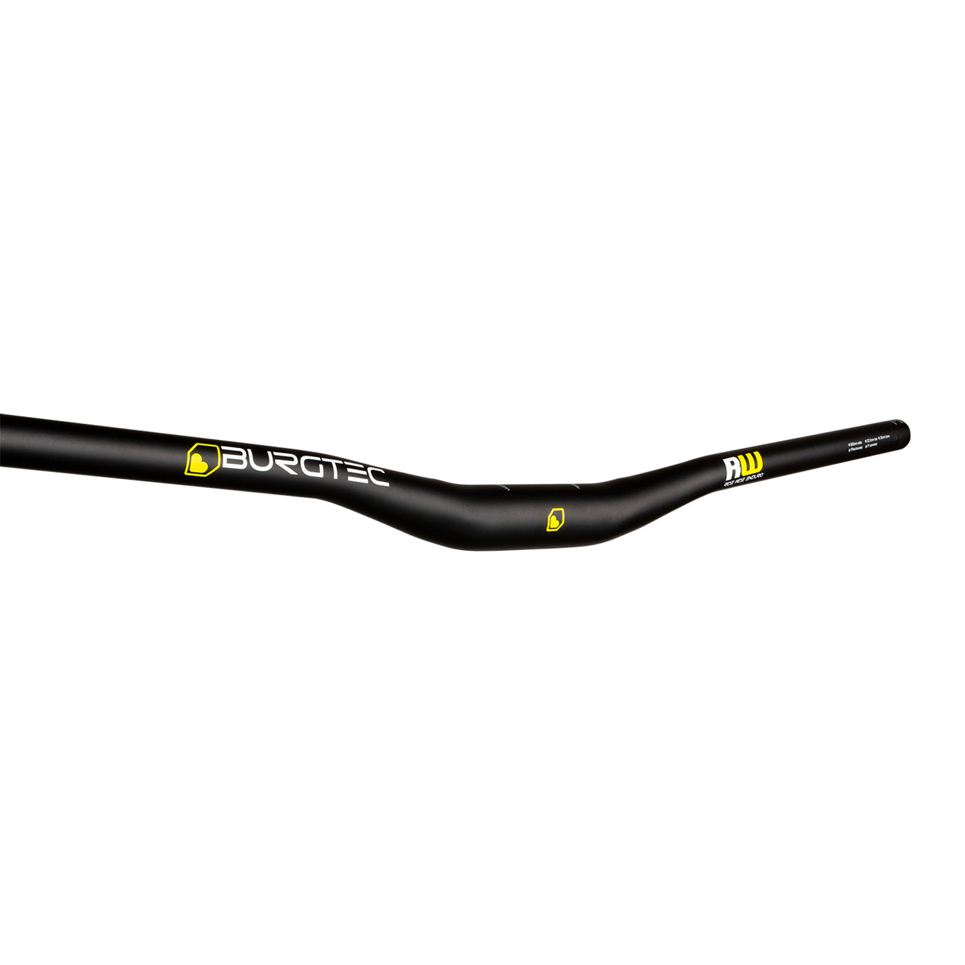 Burgtec Ride Wide Enduro Riser Bar (35) 22.5mm/800mm - Black-Goodwynn'sGoodwynn's