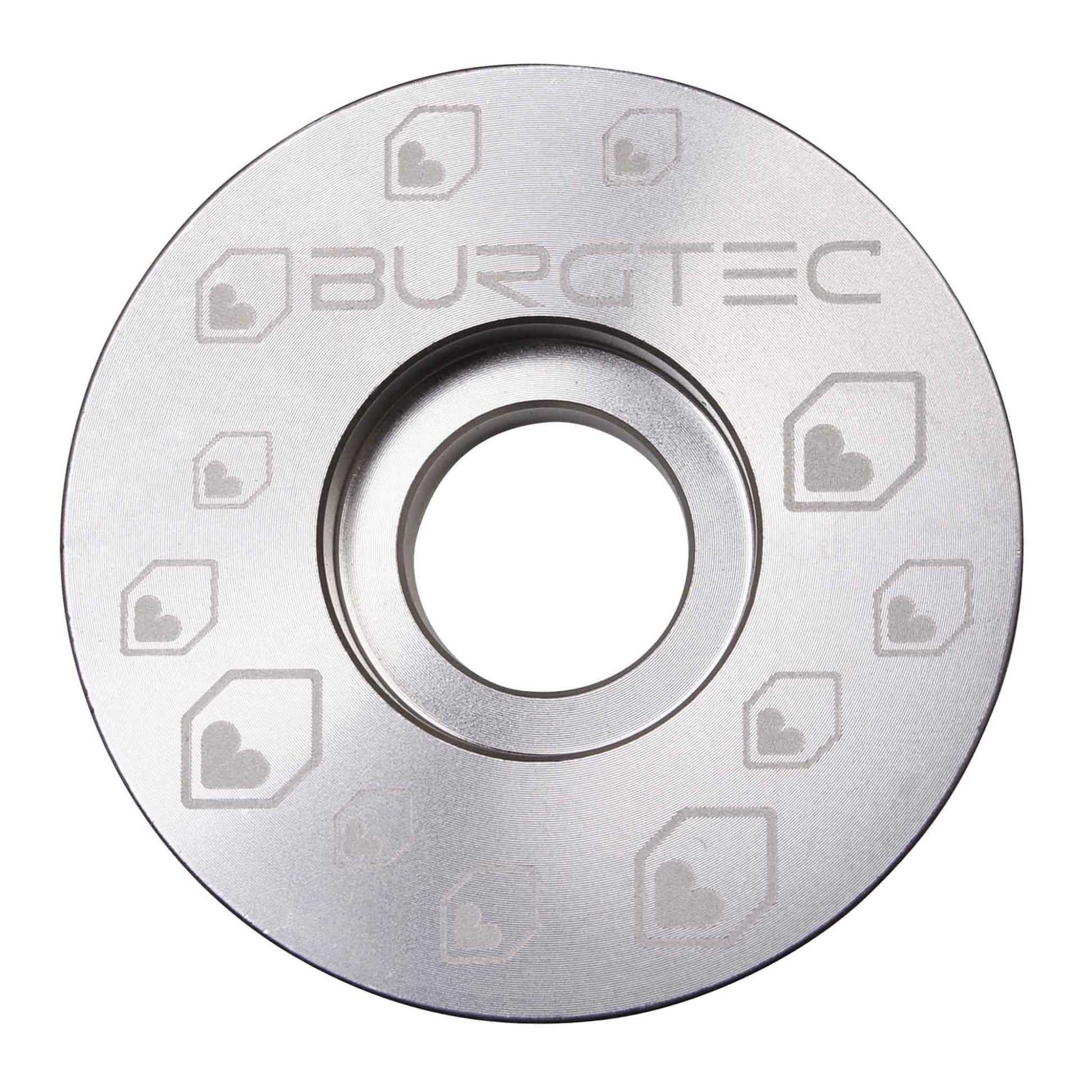 Burgtec Top Cap - Rodium Silver-Goodwynn'sGoodwynn's