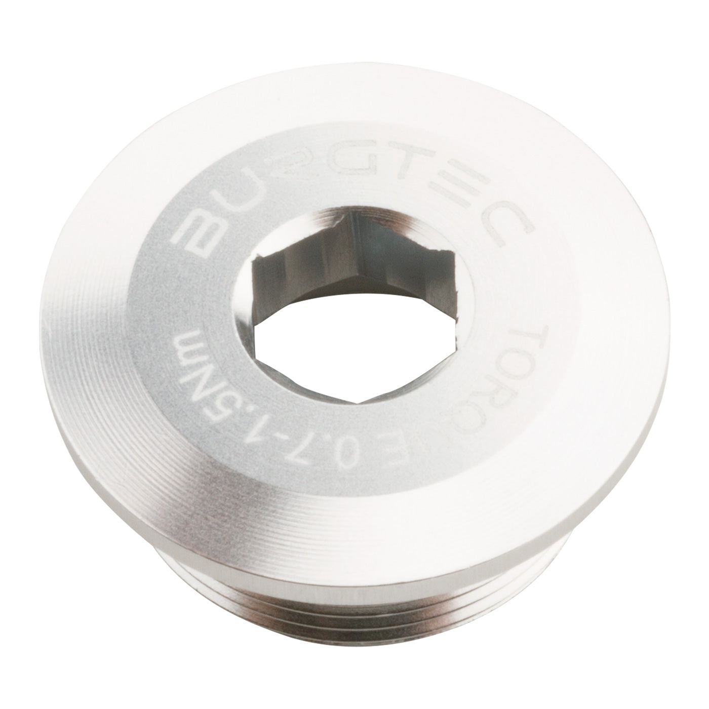 Burgtec Shimano Crank Bolt - Rhodium Silver-Goodwynn'sGoodwynn's