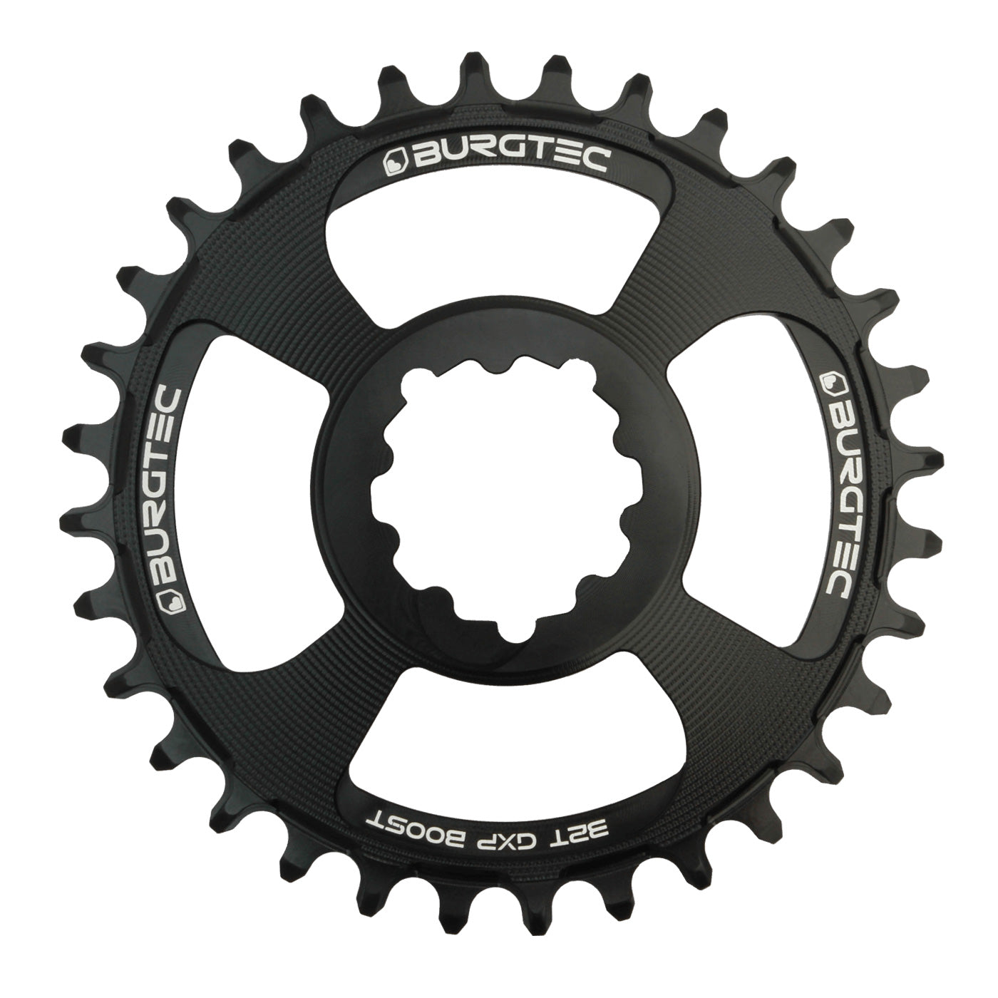 Burgtec GXP Boost 3mm Offset Thick Thin chainring 34T - Black-Goodwynn'sGoodwynn's