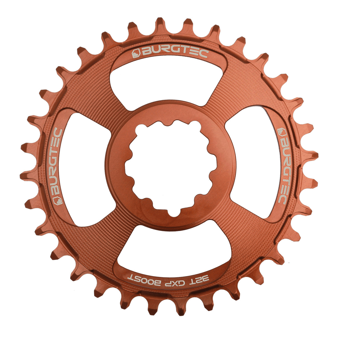 Burgtec GXP Boost 3mm Thick Thin Chainring 32T - Kash Bronze-Goodwynn'sGoodwynn's