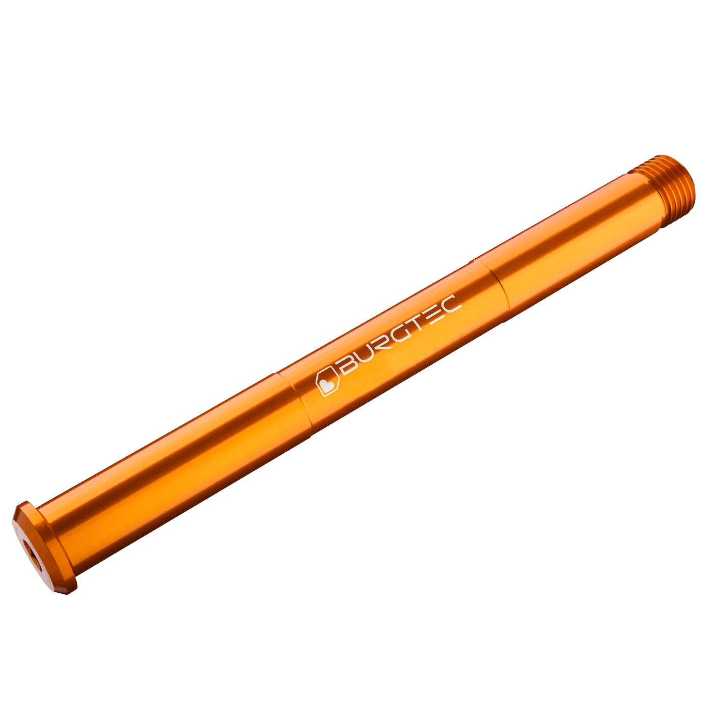 Burgtec RockShox Fork Axle 15x110mm - Iron Bro Orange-Goodwynn'sGoodwynn's