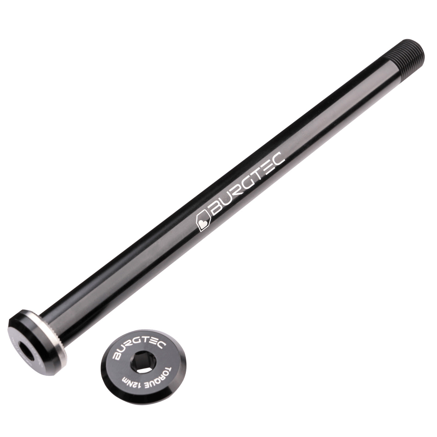 Burgtec Santa Cruz Rear Axle 12x168.5mm - Burgtec Black-Goodwynn'sGoodwynn's