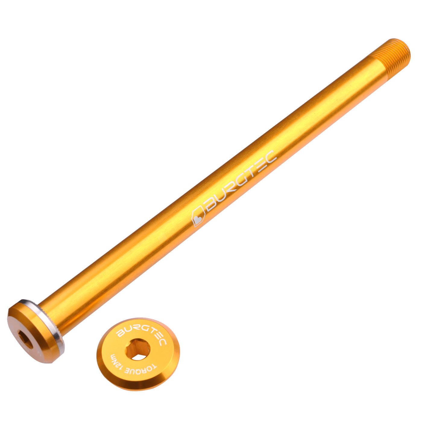 Burgtec Santa Cruz Rear Axle 12x168.5mm - Bullion Gold-Goodwynn'sGoodwynn's