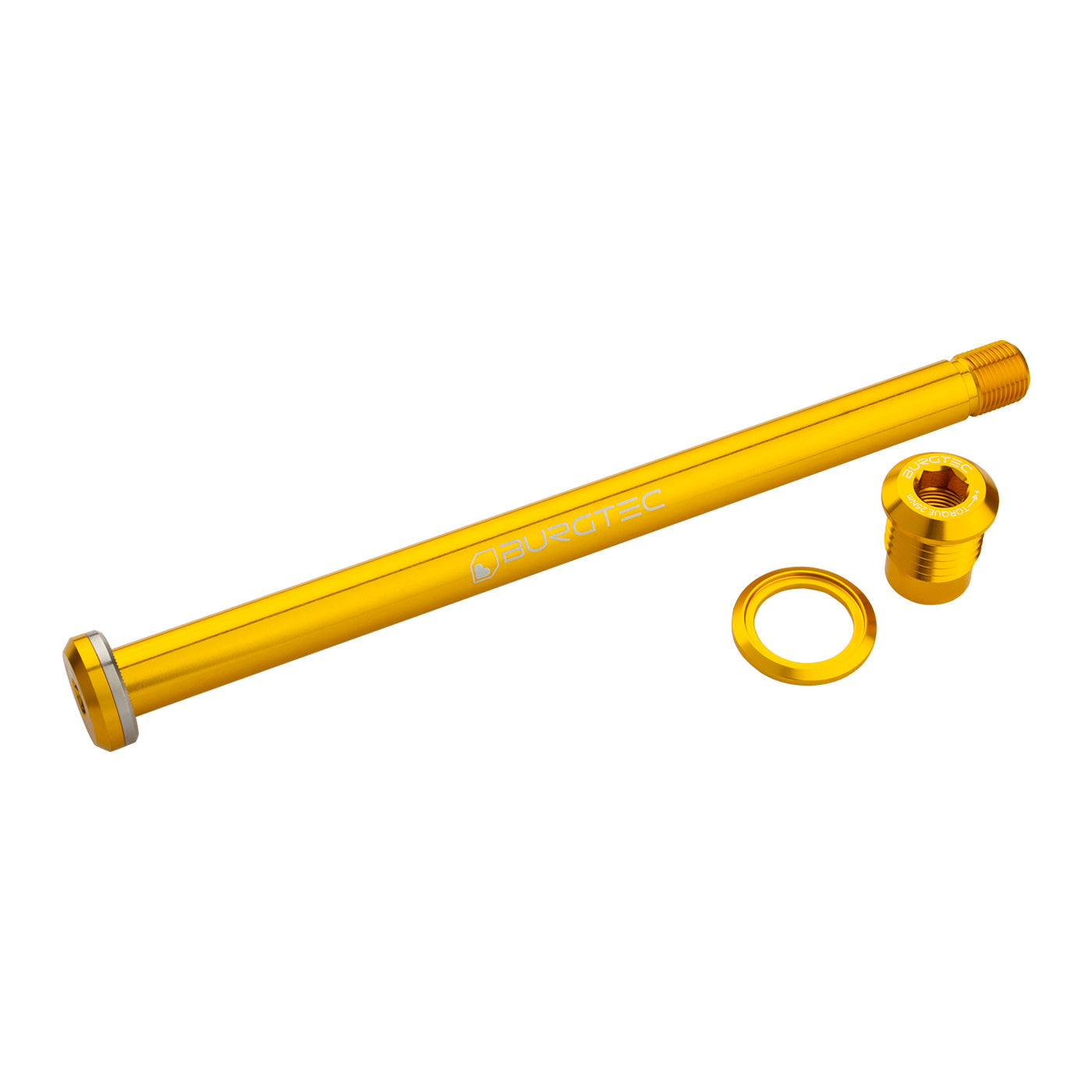 Burgtec Yeti Boost Rear Axle 12x174mm - Burgtec Bullion Gold-Goodwynn'sGoodwynn's