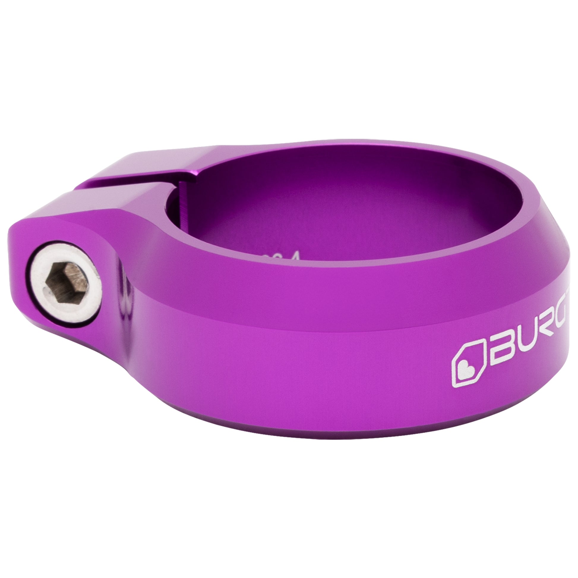 Burgtec Seat Clamp - 36.4mm Diameter - Purple Rain-Goodwynn'sGoodwynn's