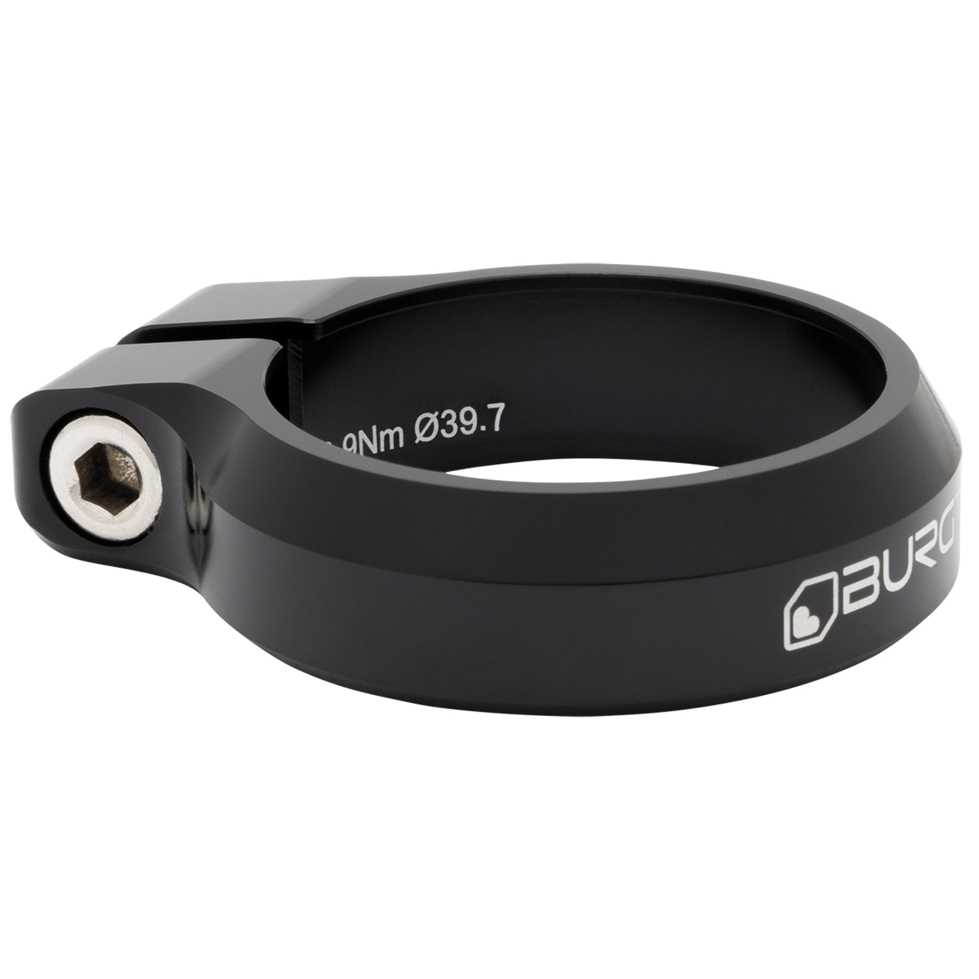 Burgtec Seat Clamp - 39.7mm Diameter - Burgtec Black-Goodwynn'sGoodwynn's