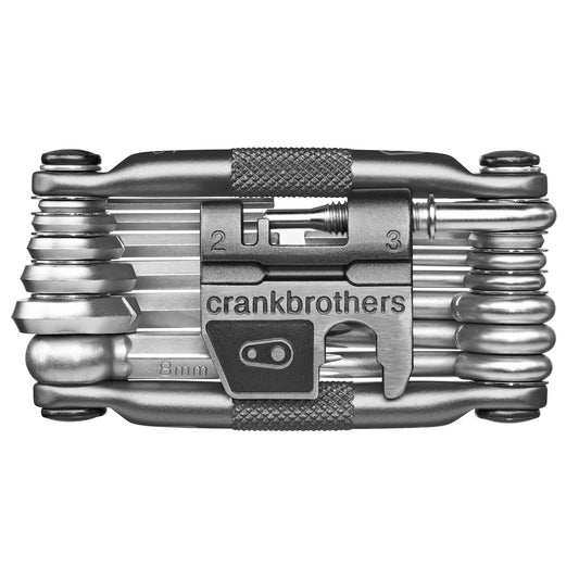 Crankbrothers Multi-19 Mini Tool with Flask Nickel-Goodwynn's