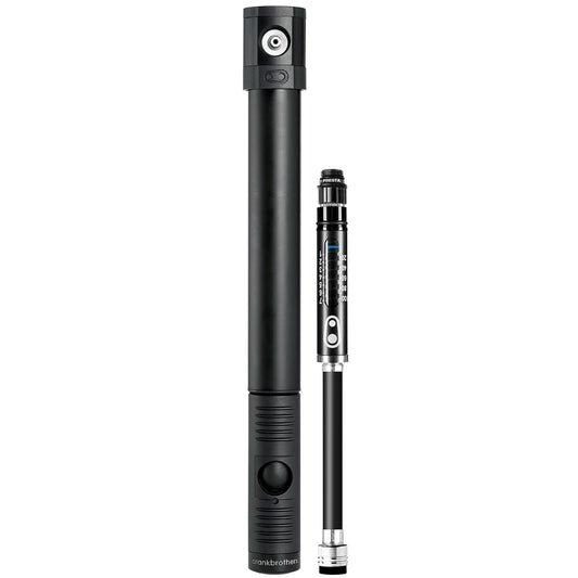 Crankbrothers Klic Pump + Gauge HV - Midnight Black-Goodwynn's