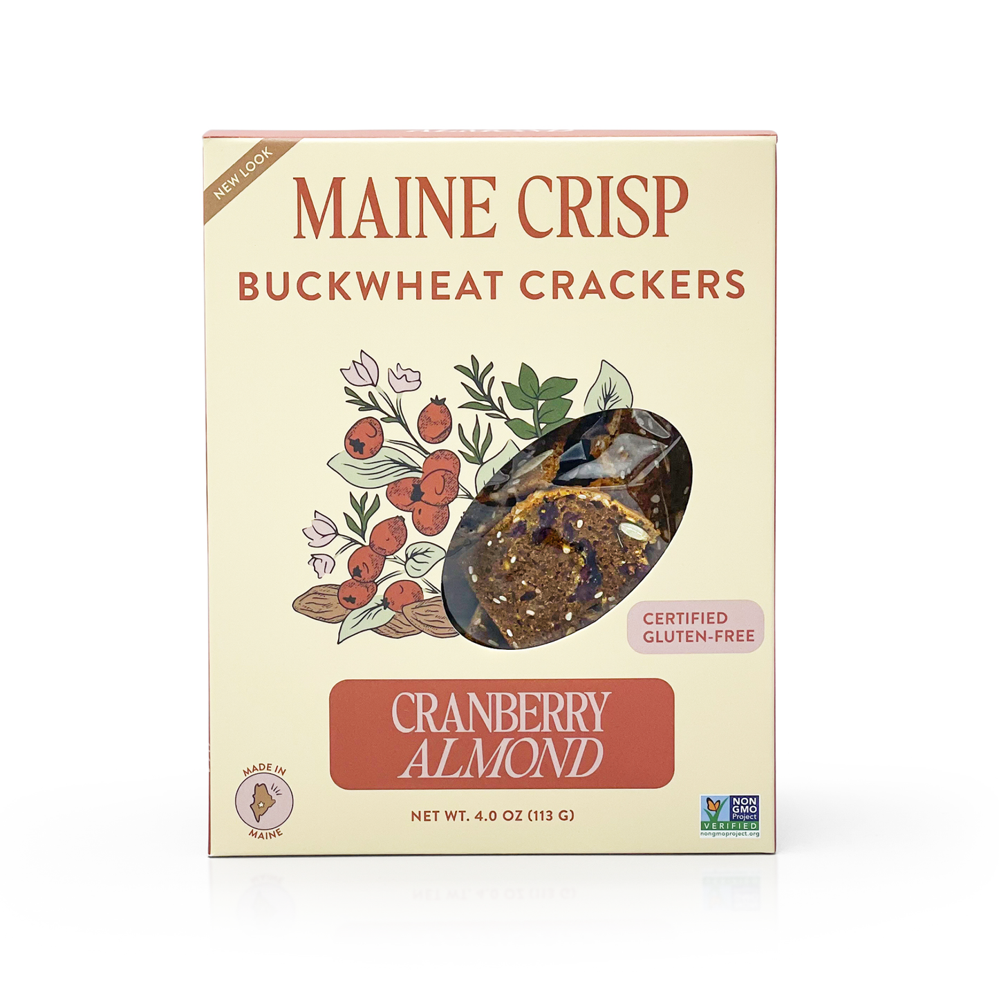 Maine Crisp Company - Cranberry Almond Crisps