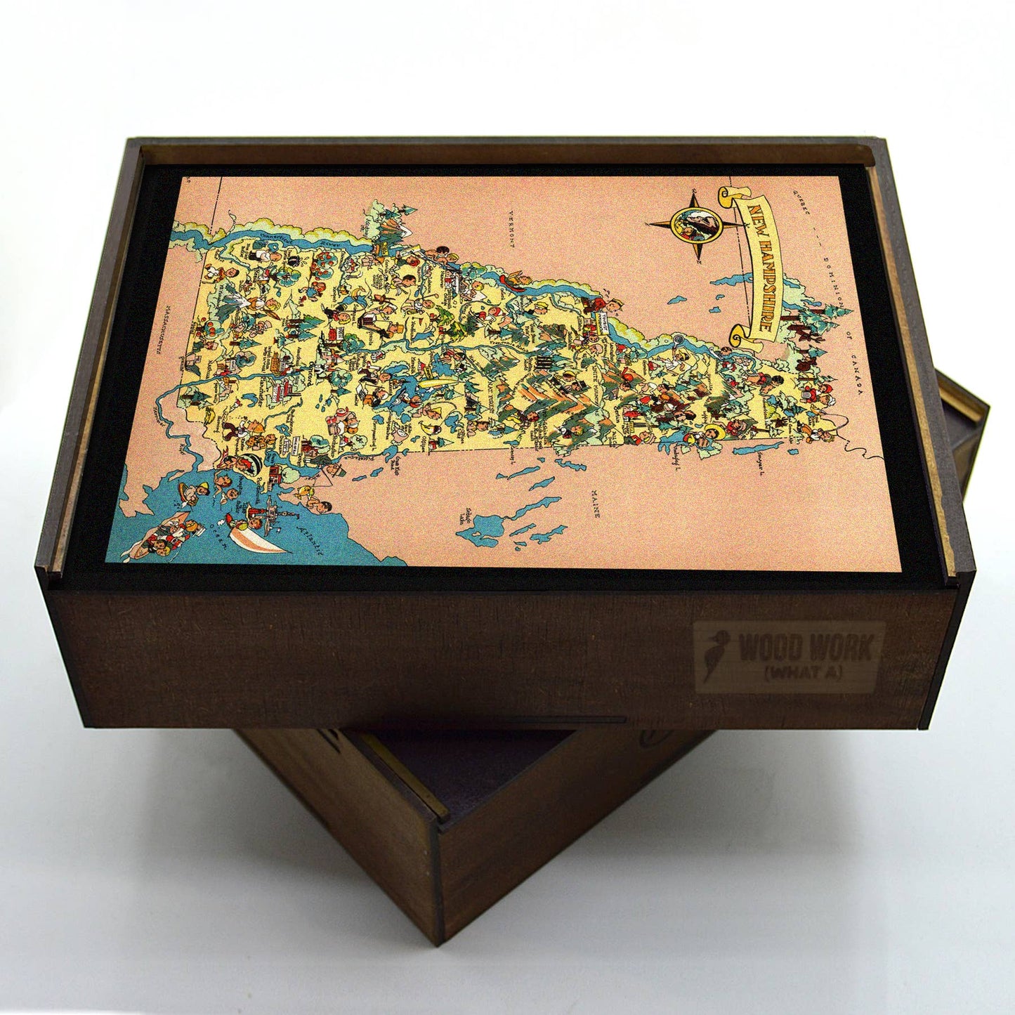 New Hampshire Wooden Puzzle