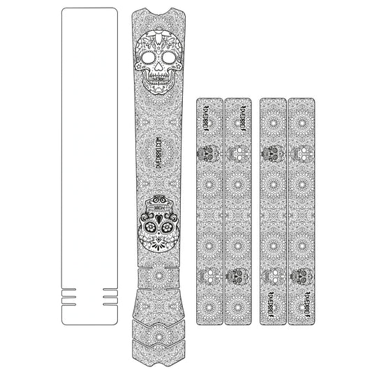 DYEDBRO Frame Protection Día de Muertos Black-Goodwynn's