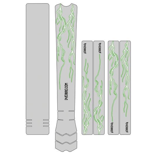DYEDBRO Frame Protection Lightning Green-Goodwynn's