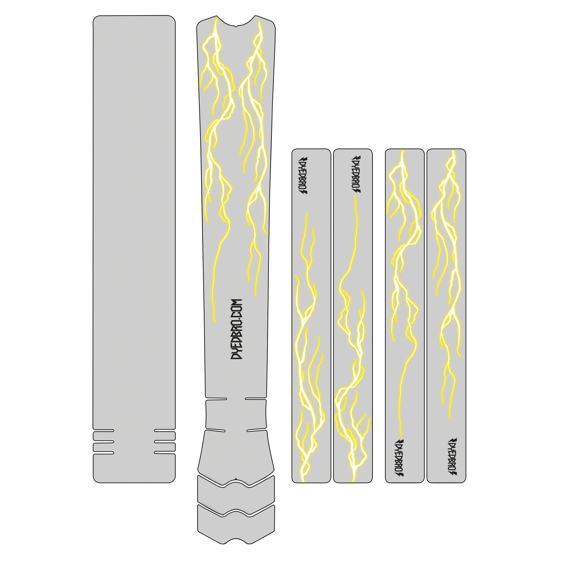 DYEDBRO Frame Protection Lightning Yellow-Goodwynn'sGoodwynn's