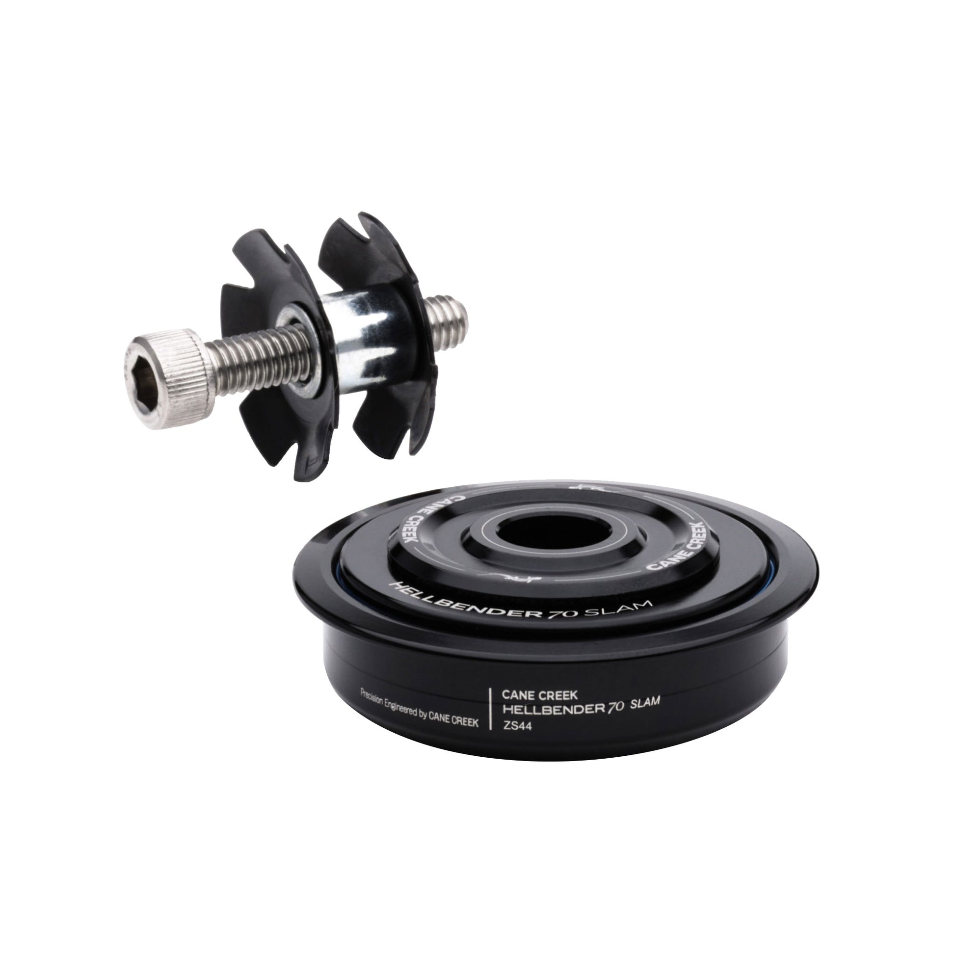 Cane Creek Hellbender 70 Slam Upper Headset - ZS44/28.6/H2 Black-Goodwynn&#39;sGoodwynn&#39;s