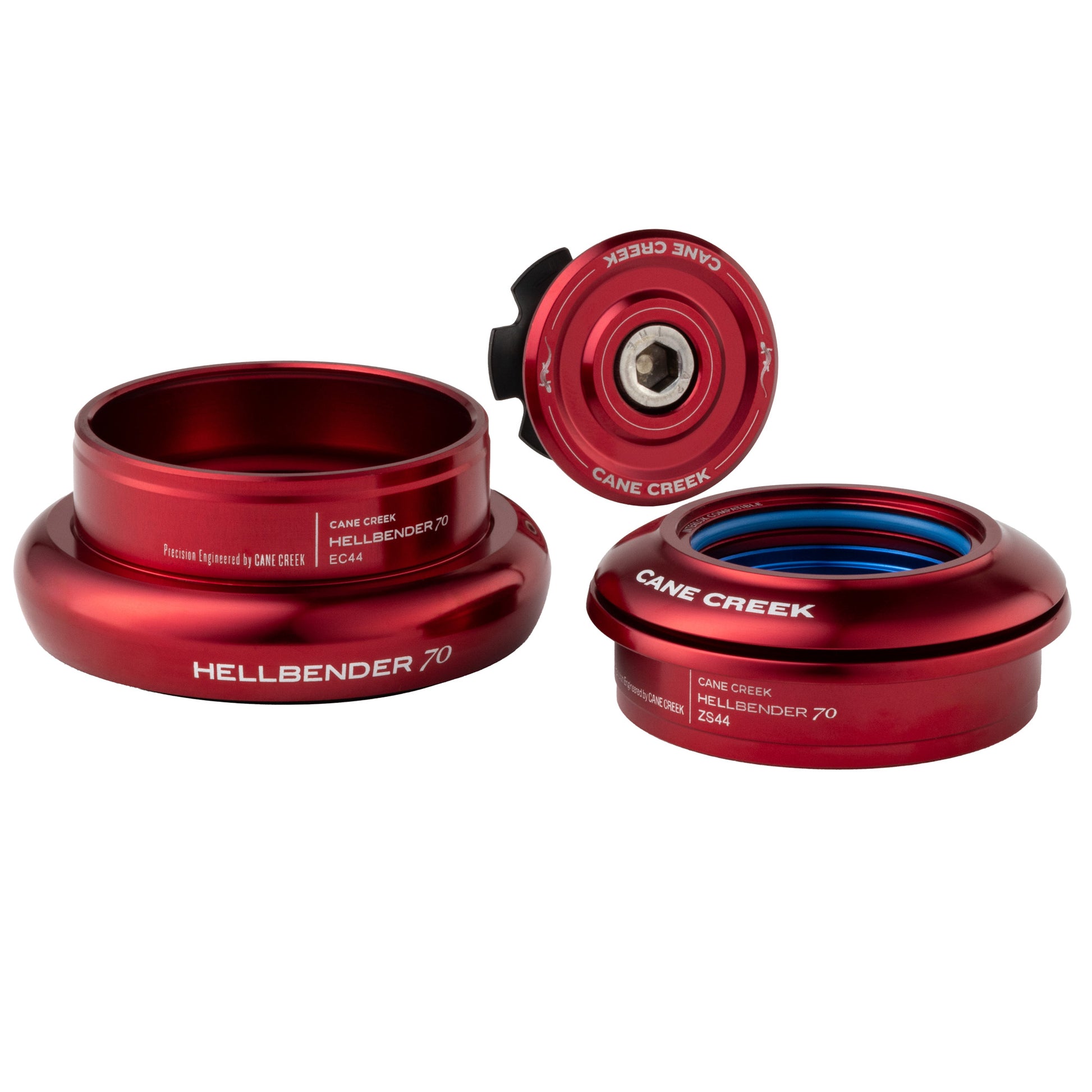 Cane Creek 70-Series Headset ZS44/28.6|EC44/40 Red-Goodwynn&#39;sGoodwynn&#39;s