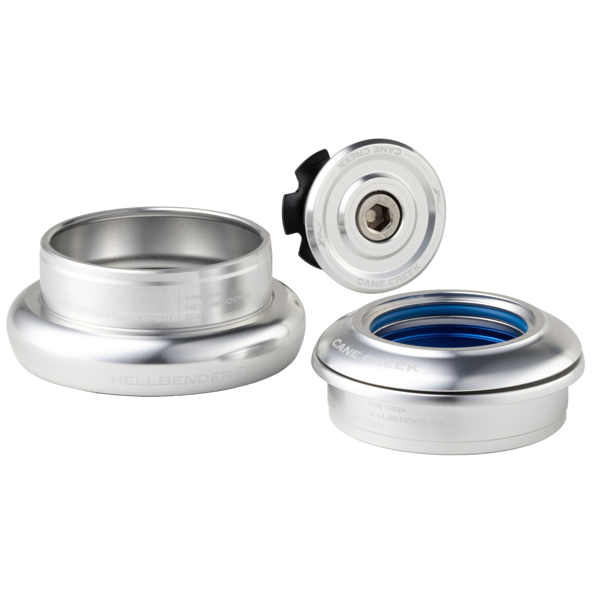 Cane Creek 70-Series Headset ZS44/28.6|EC44/40 Silver-Goodwynn&#39;sGoodwynn&#39;s