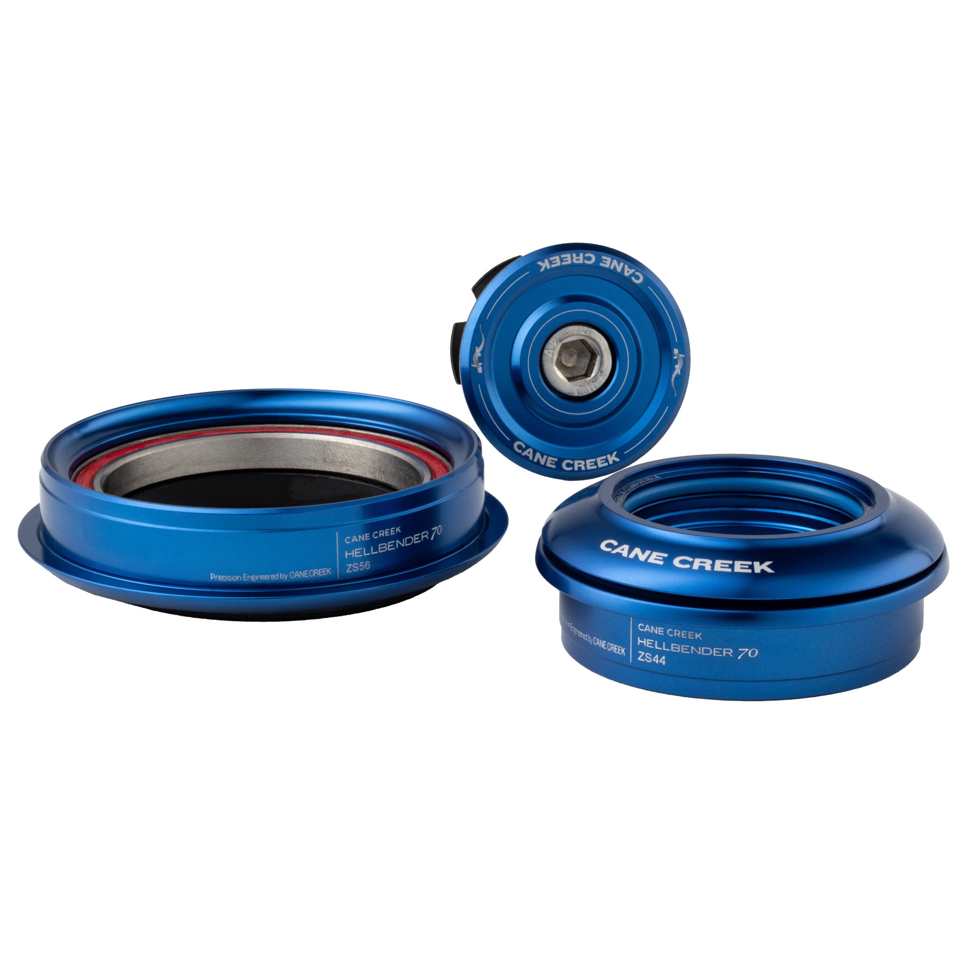 Cane Creek 70-Series Headset ZS44/28.6|ZS56/40 Blue-Goodwynn&#39;sGoodwynn&#39;s