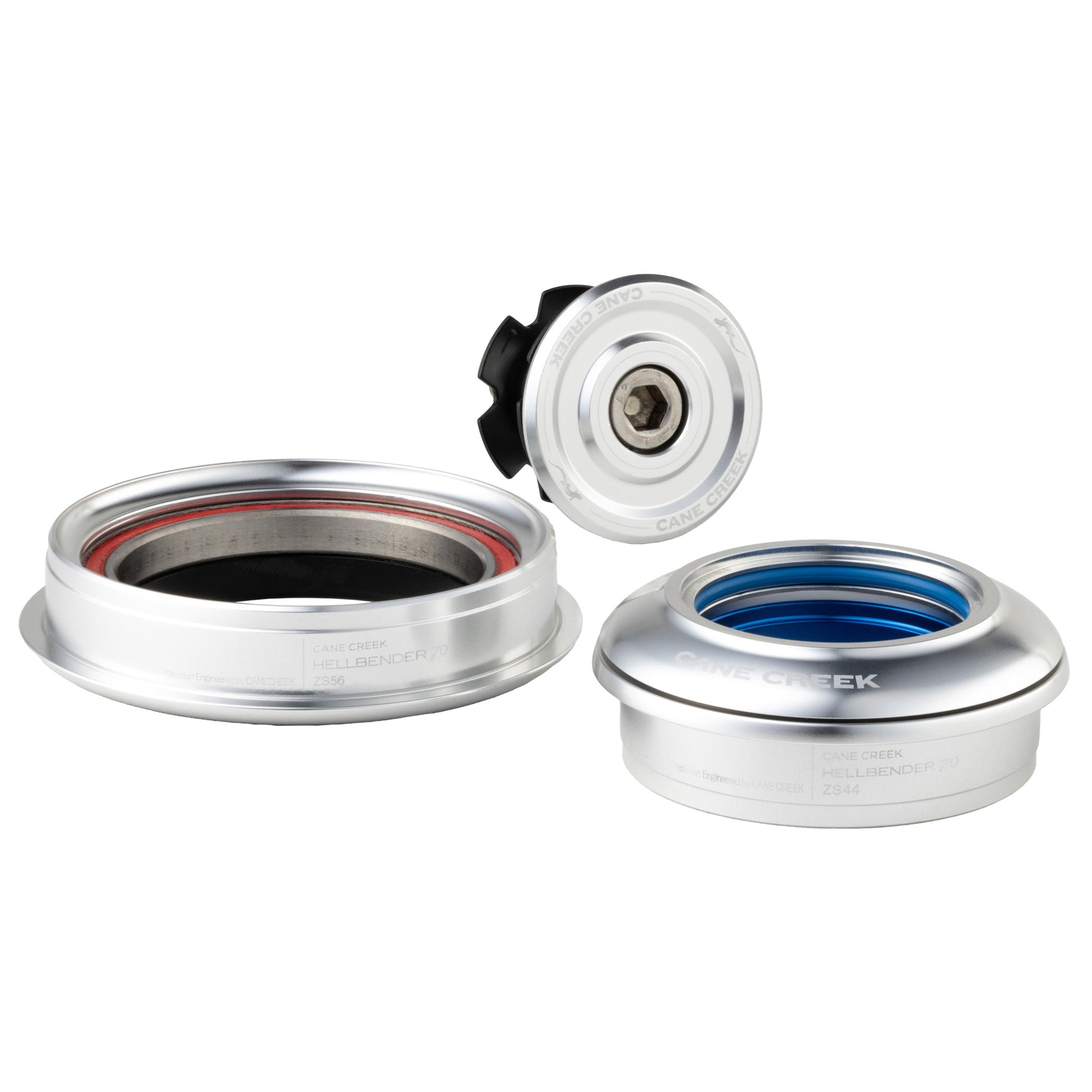 Cane Creek 70-Series Headset ZS44/28.6|ZS56/40 Silver-Goodwynn&#39;sGoodwynn&#39;s