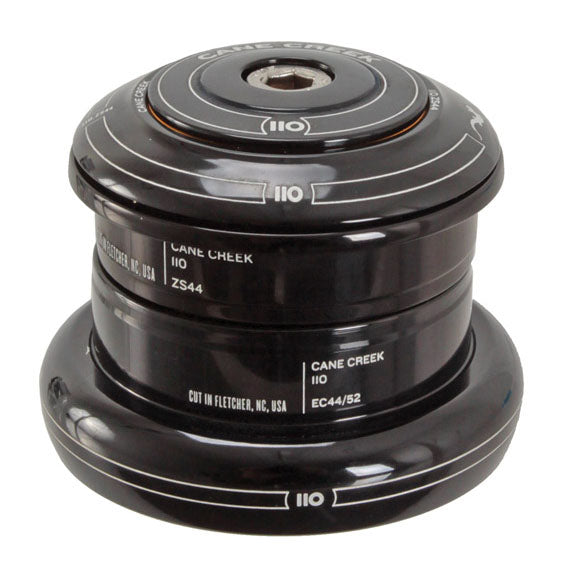 Cane Creek 110 ZS44 / 28.6 EC44 / 40 Headset Black-Goodwynn'sGoodwynn's
