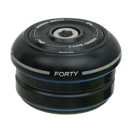 Cane Creek 40 IS38/25.4 IS38/26 Short Cover Headset Black-Goodwynn's