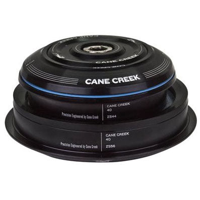 Cane Creek 40 ZS44/28.6 / ZS56/40 Tapered Headset Tapered Steerer Black-Goodwynn'sGoodwynn's
