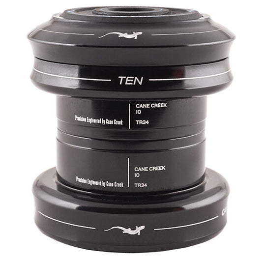 Cane Creek 10-Series Ext. Cup Set Black 1-1/8"-34mm Head-Tube EC34/28.6|EC34/30-Goodwynn's