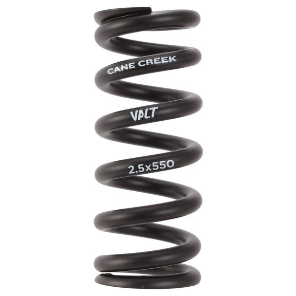 Cane Creek VALT Lightweight Steel Spring Coil Shock 2.50"/63mm x 550lbs BLK-Goodwynn'sGoodwynn's