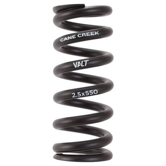 Cane Creek VALT Lightweight Steel Spring Coil Shock 2.50"/63mm x 550lbs BLK-Goodwynn's