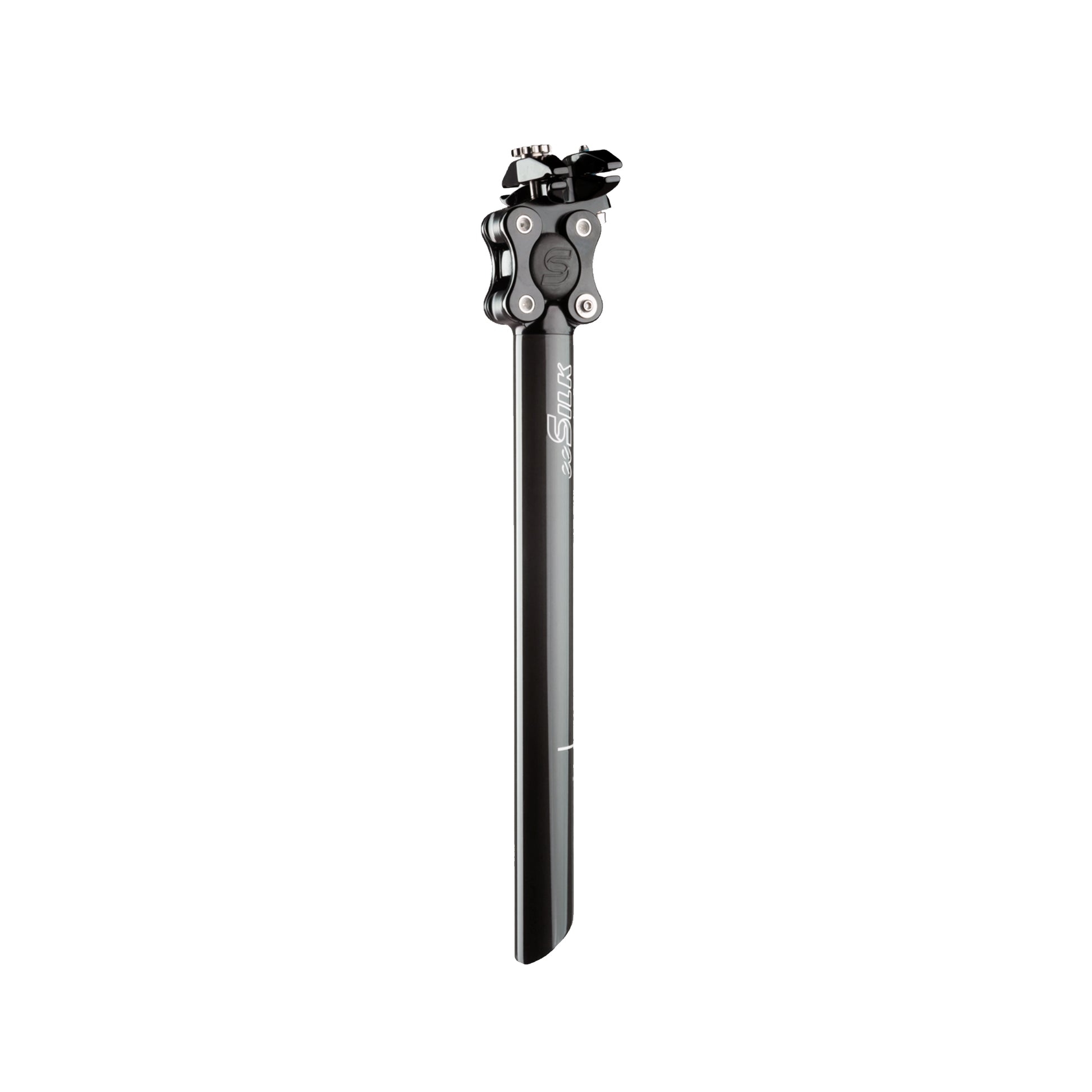 Cane Creek eeSilk Suspension Seatpost - Alloy 31.6 x 375mm 20mm Travel Black-Goodwynn'sGoodwynn's