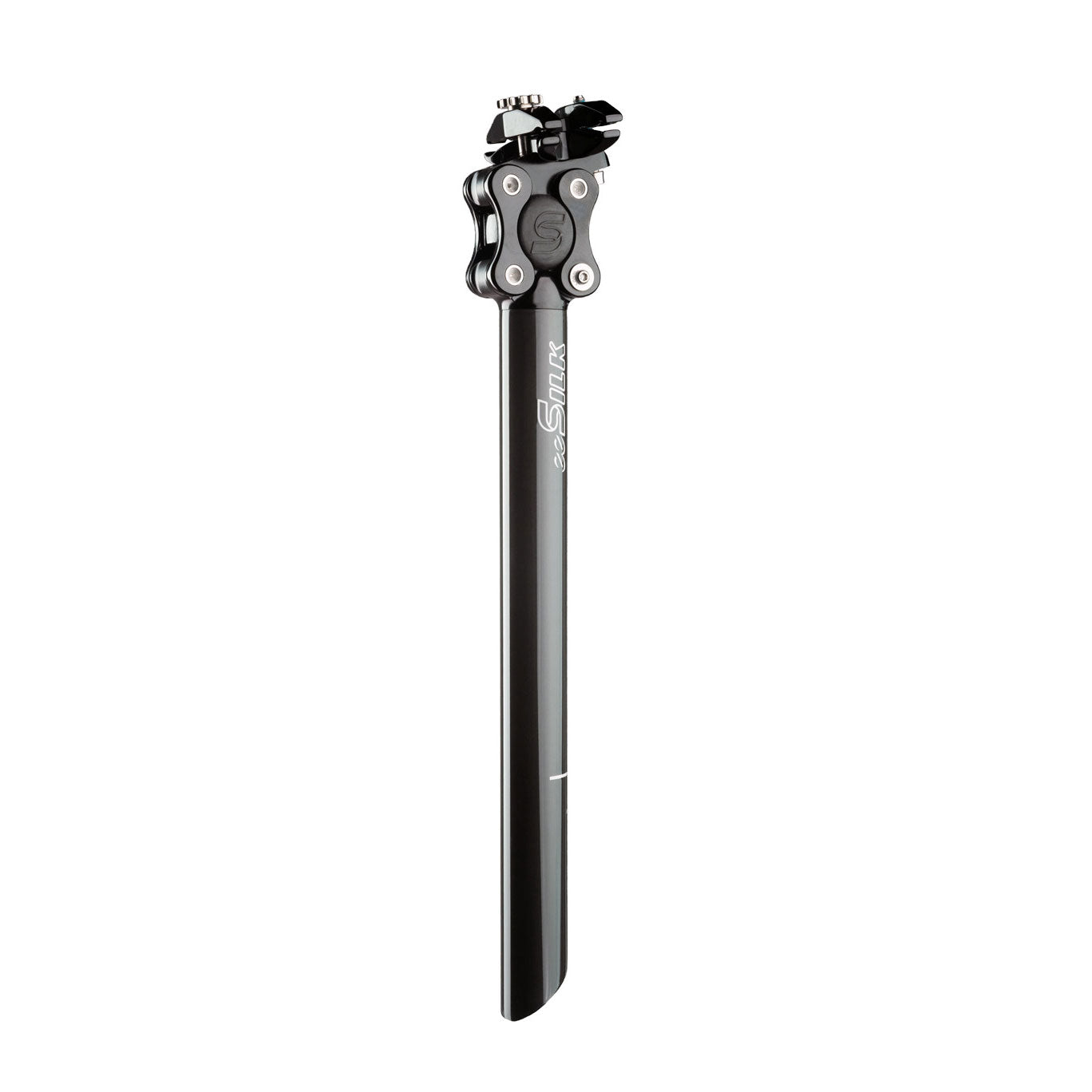 Cane Creek eeSilk Suspension Seatpost - Carbon 27.2 x 350mm 20mm Travel BLK-Goodwynn'sGoodwynn's