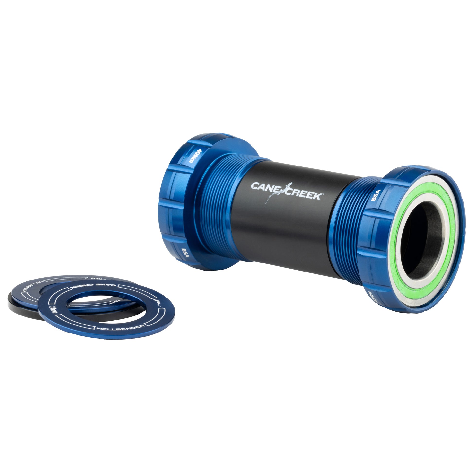 Cane Creek Hellbender 70 BSA Thread BB DUB 68/73mm Blue-Goodwynn'sGoodwynn's