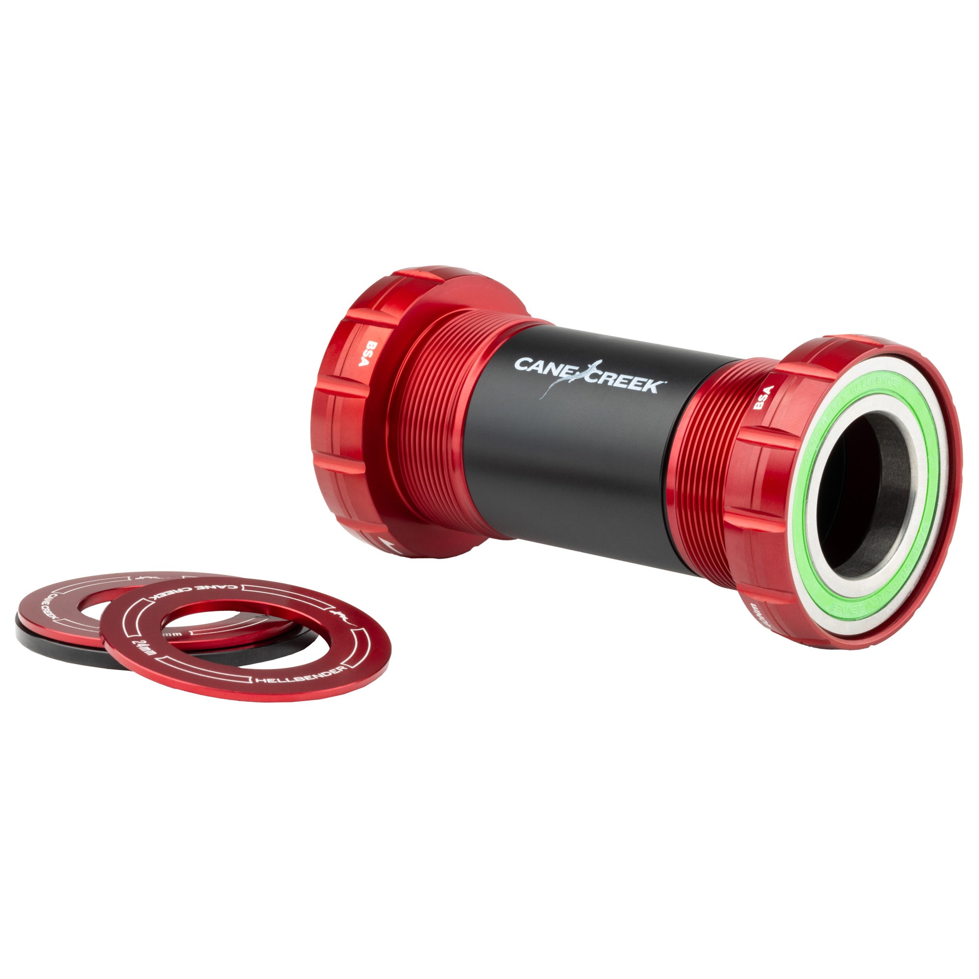 Cane Creek Hellbender 70 BSA BB 24mm 68/73mm Red-Goodwynn'sGoodwynn's