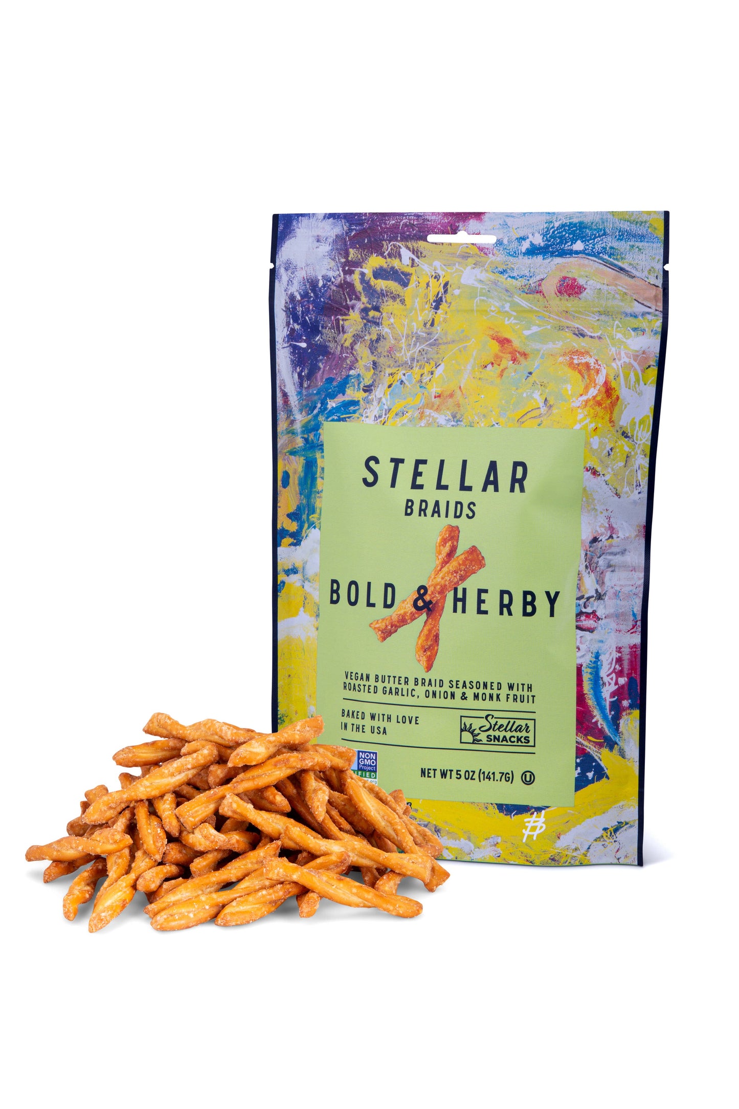 Stellar Snacks - Stellar Pretzel Braids - Bold & Herby