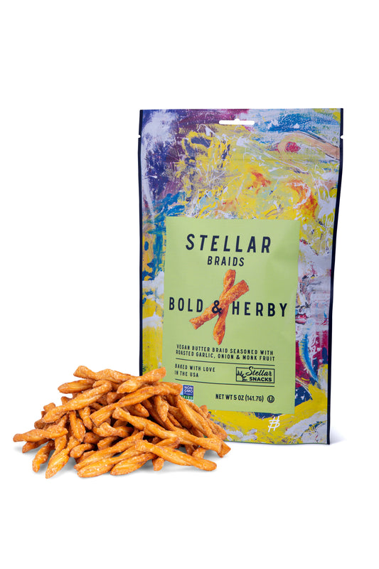 Stellar Snacks - Stellar Pretzel Braids - Bold & Herby