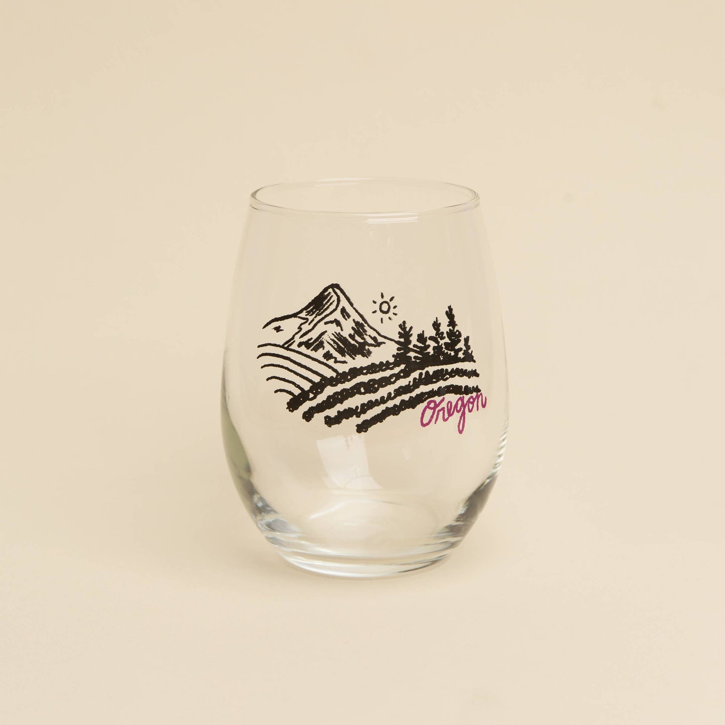 Tender Loving Empire - Willamette Valley Wine Glass