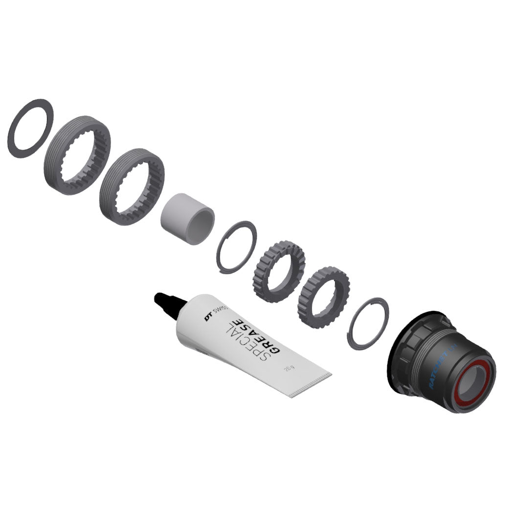 DT Swiss 370 Hybrid Ratchet LN 18t Upgrade Kit XD FH Body-Goodwynn'sGoodwynn's